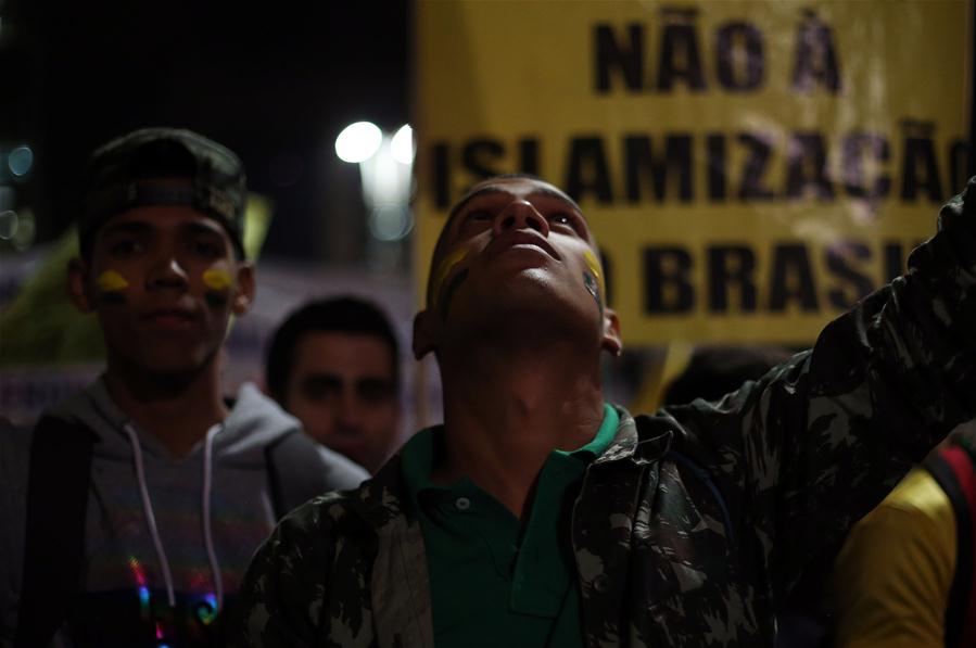 (1)BRASIL-SAO PAULO-SOCIEDAD-PROTESTA