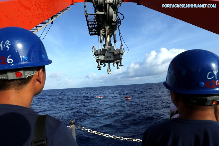 CHINA-SCIENCE-SUBMERSIBLE-JIAOLONG-SECOND DIVE (CN)