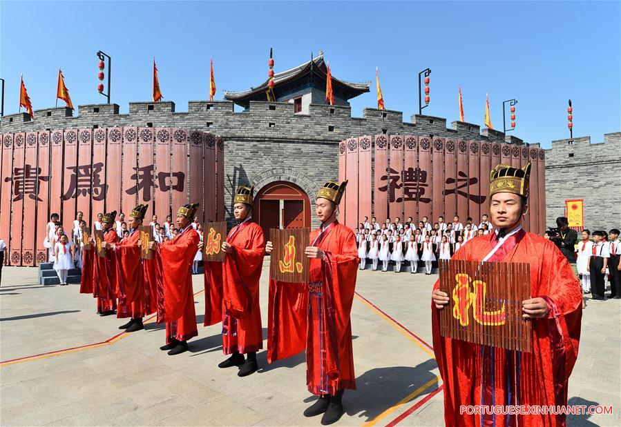 #CHINA-SHANDONG-JIMO-CONFUCIUS TEMPLE (CN)