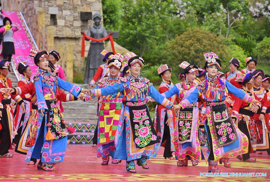 CHINA-SICHUAN-ETHNIC-WOMEN'S DAY (CN)