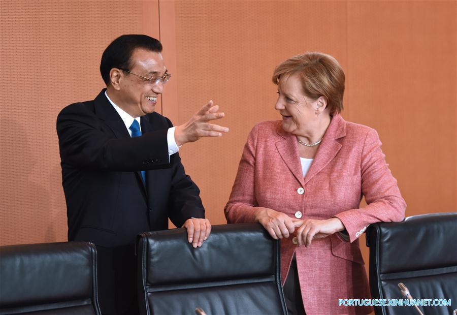 GERMANY-CHINA-LI KEQIANG-MERKEL-MEETING