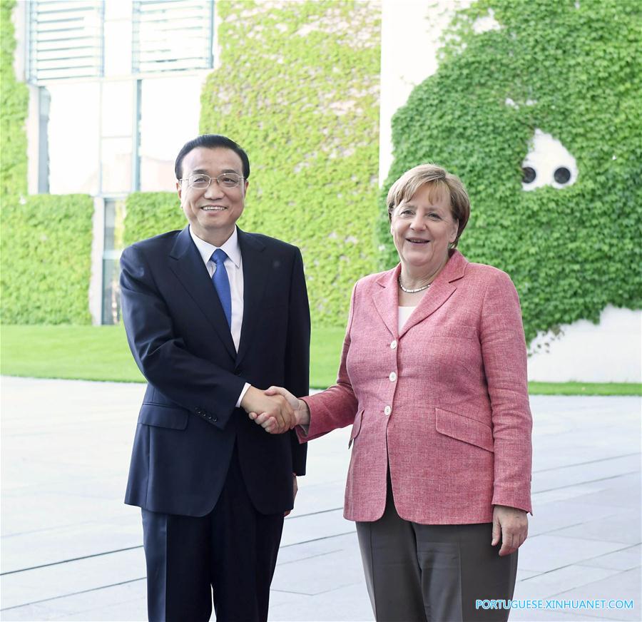 GERMANY-CHINA-LI KEQIANG-WELCOME CEREMONY 