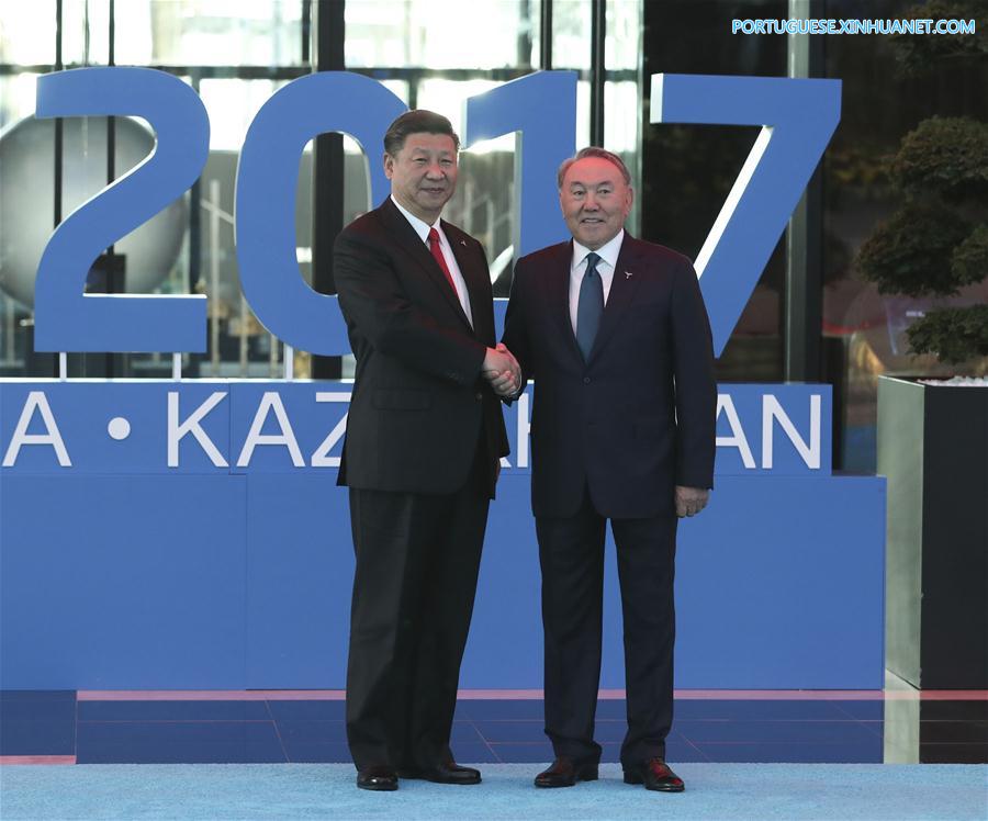 KAZAKHSTAN-CHINA-XI JINPING-EXPO