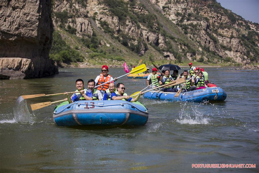 #CHINA-SHANXI-YELLOW RIVER-DRIFTING (CN)