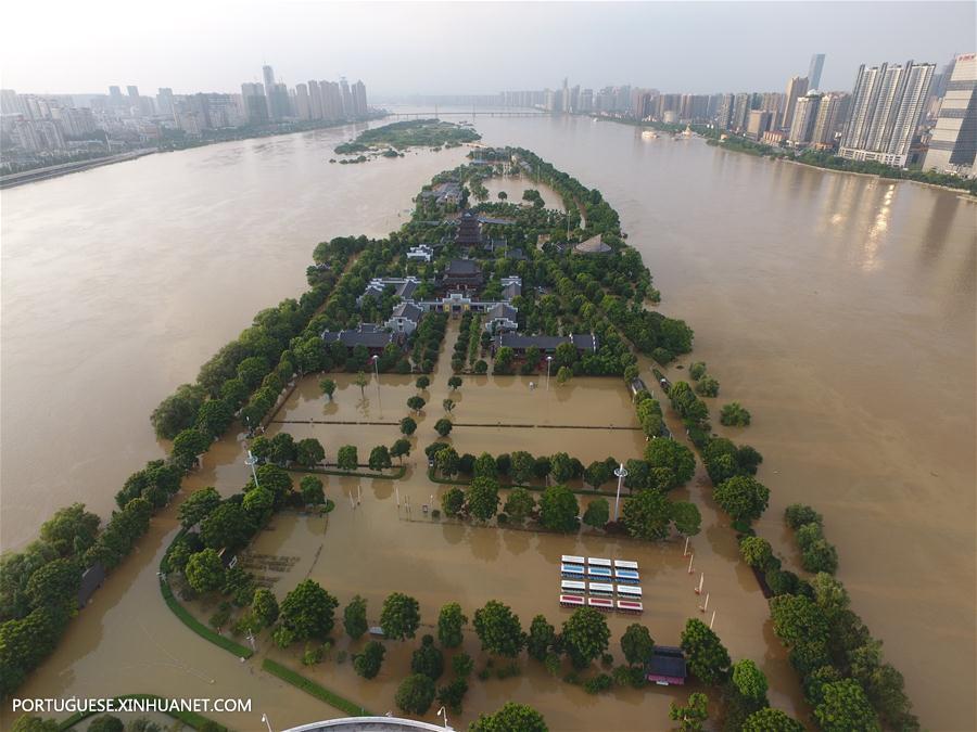 CHINA-HUNAN-CHANGSHA-FLOOD (CN)