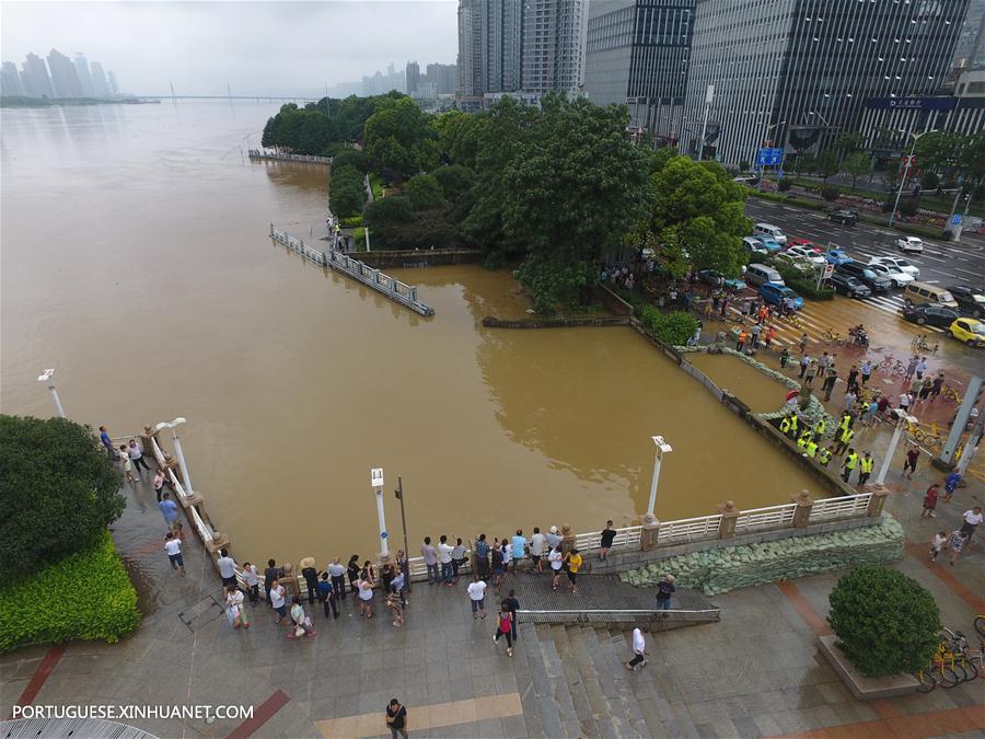 CHINA-HUNAN-CHANGSHA-FLOOD (CN)