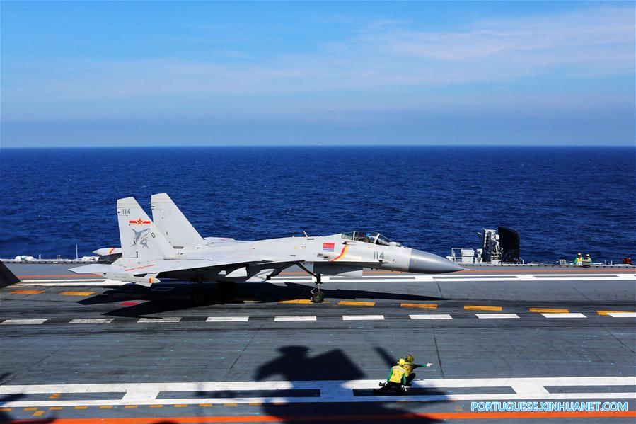 CHINA-AIRCRAFT CARRIER LIAONING-TRAINING (CN)