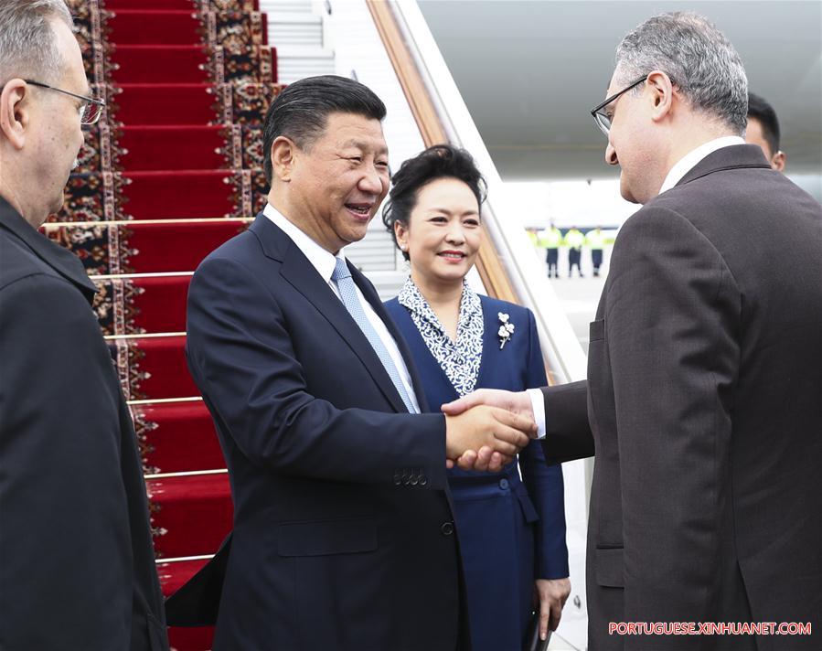 RUSSIA-CHINA-XI JINPING-STATE VISIT-ARRIVAL