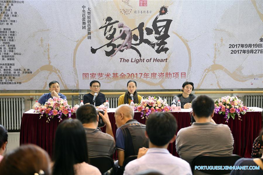 CHINA-BEIJING-BALLET "THE LIGHT OF HEART"-REHEARSAL (CN)
