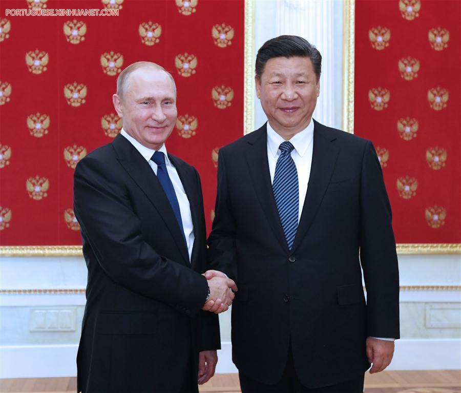 RUSSIA-MOSCOW-CHINESE PRESIDENT-MEETING