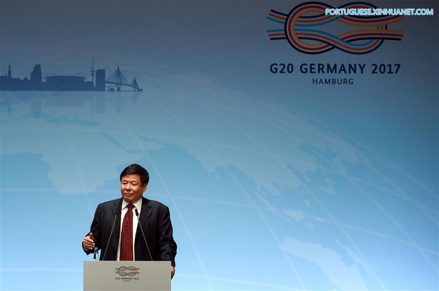 GERMANY-HAMBURG-G20-CHINA-ZHU GUANGYAO