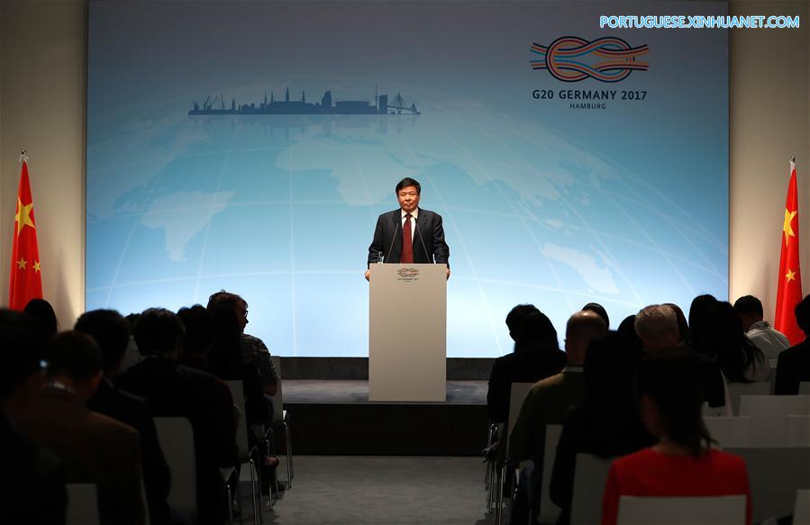 GERMANY-HAMBURG-G20-CHINA-ZHU GUANGYAO