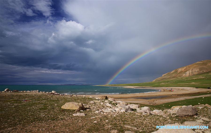 CHINA-NAGQU-SERLING TSO LAKE-SCENERY (CN)