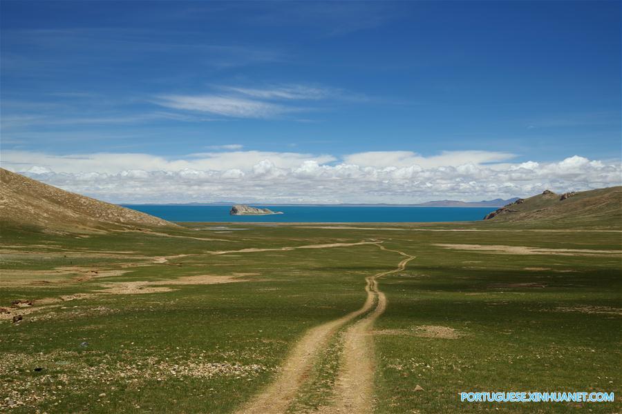 CHINA-NAGQU-SERLING TSO LAKE-SCENERY (CN)