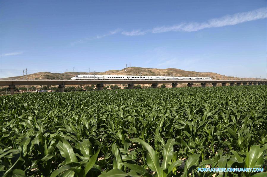 #CHINA-NORTHWEST-NEW HIGH-SPEED RAIL-OPERATION (CN)