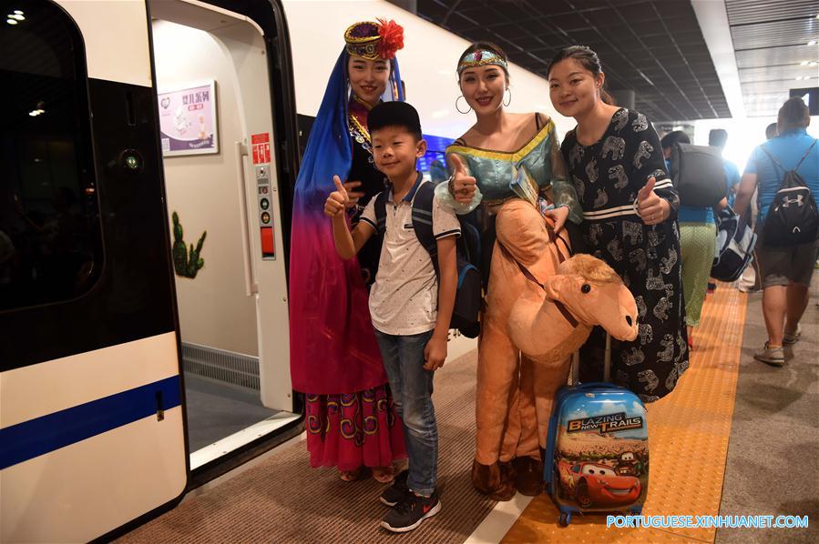 CHINA-NORTHWEST-NEW HIGH-SPEED RAIL-OPERATION (CN)