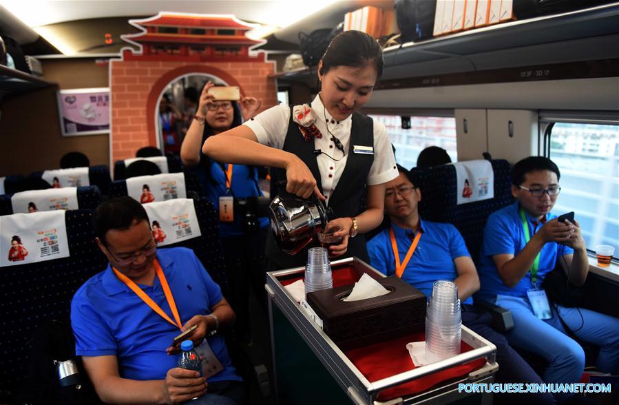 CHINA-NORTHWEST-NEW HIGH-SPEED RAIL-OPERATION (CN)