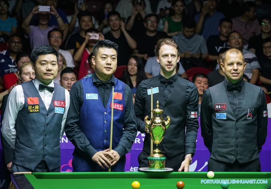 (SP)CHINA-WUXI-SNOOKER-WORLD CUP TEAM (CN)