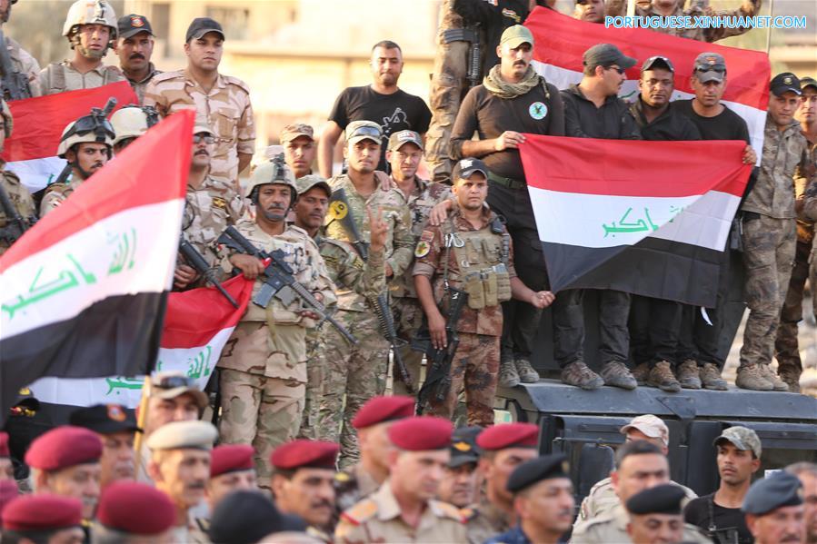 IRAQ-MOSUL-LIBERATION-CELEBRATION