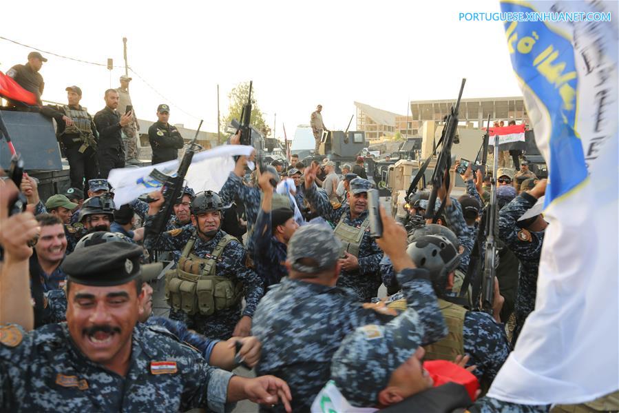 IRAQ-MOSUL-LIBERATION-CELEBRATION