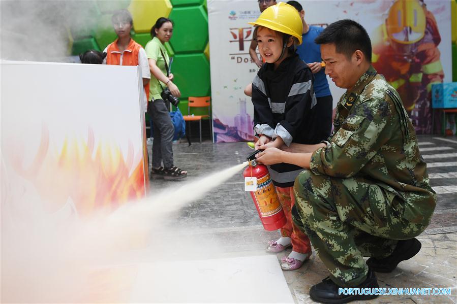 CHINA-HANGZHOU-FIRE CONTROL EDUCATION-CHILDREN (CN)