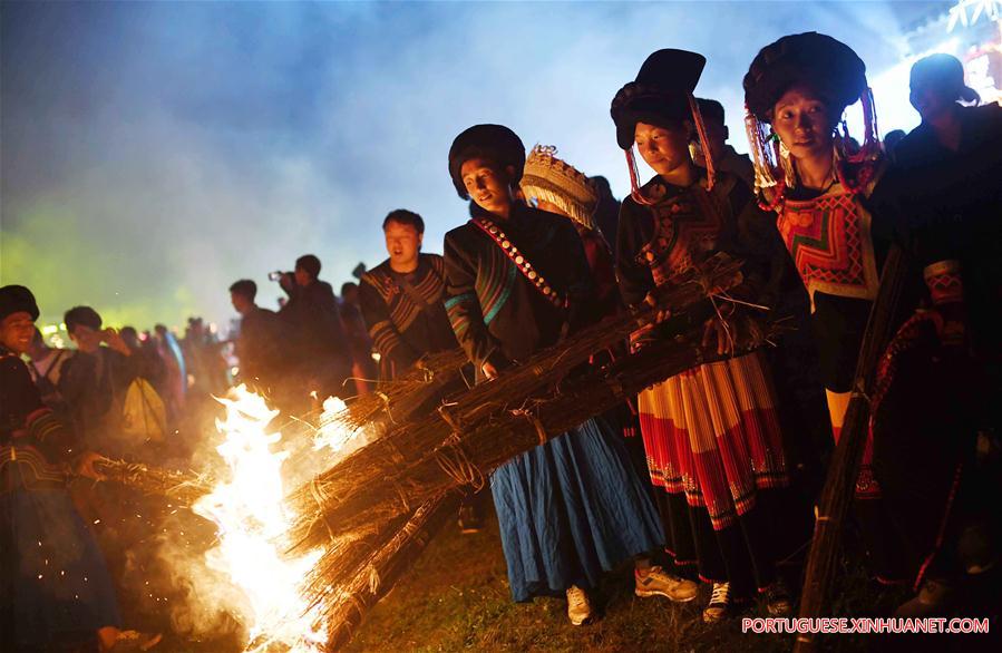 CHINA-SICHUAN-YI ETHNIC GROUP-TORCH FESTIVAL (CN)