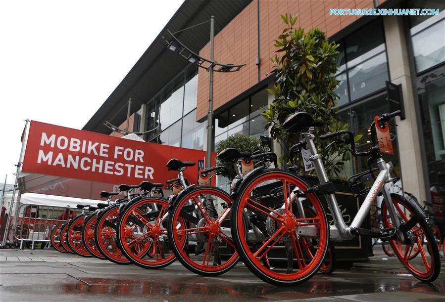 Royaume-Uni : Mobike lance son service de partage de vélos à Manchester