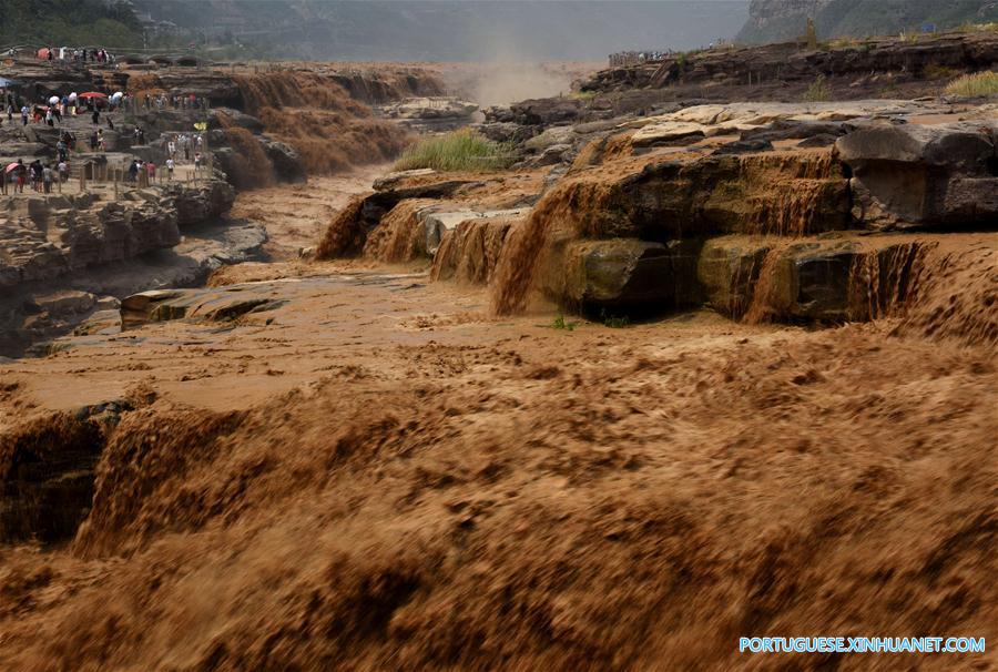 #CHINA-SHANXI-HUKOU WATERFALLS (CN)