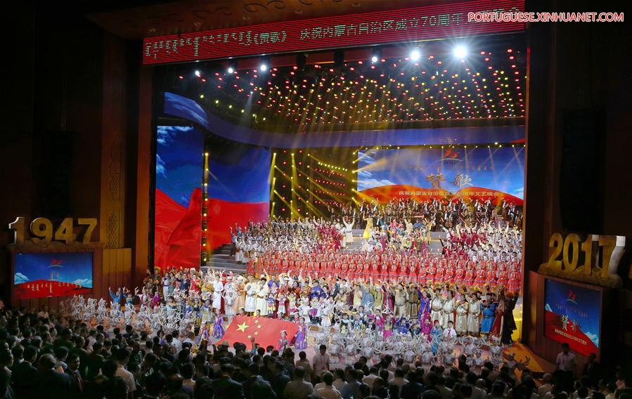 CHINA-INNER MONGOLIA-HOHHOT-YU ZHENGSHENG-70TH ANNIVERSARY (CN)