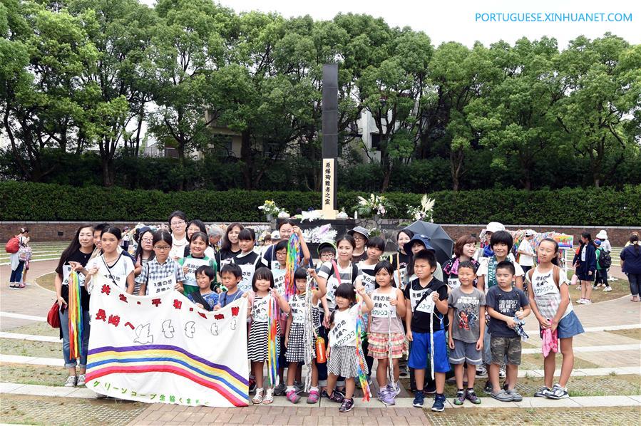 JAPAN-NAGASAKI-ATOMIC BOMBING-72ND ANNIVERSARY-COMMEMORATION
