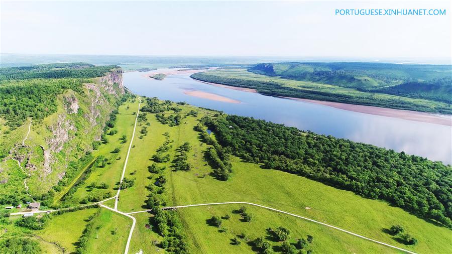 CHINA-HEILONGJIANG RIVER-SCENERY (CN) 