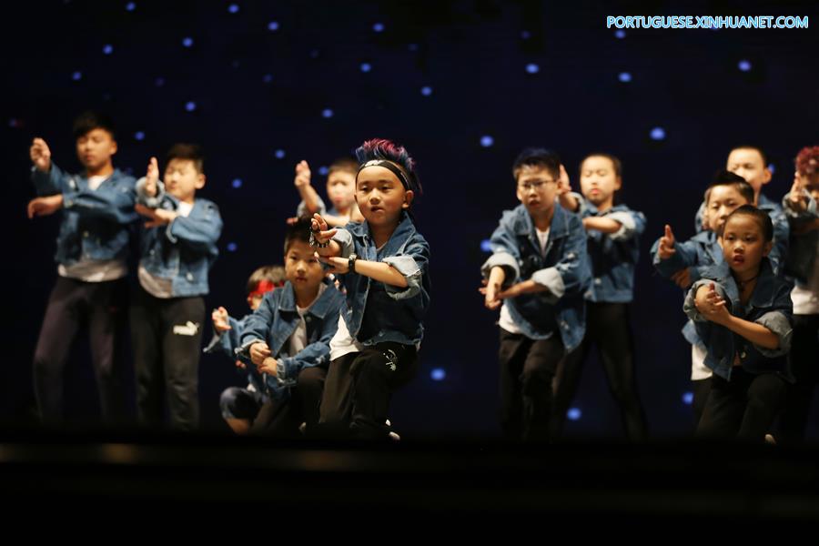 #CHINA-JIANGSU-NANTONG-CHILDREN-HIP-HOP (CN)