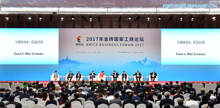 (XIAMEN SUMMIT)CHINA-XIAMEN-BRICS-BUSINESS FORUM-BLUE ECONOMY (CN)