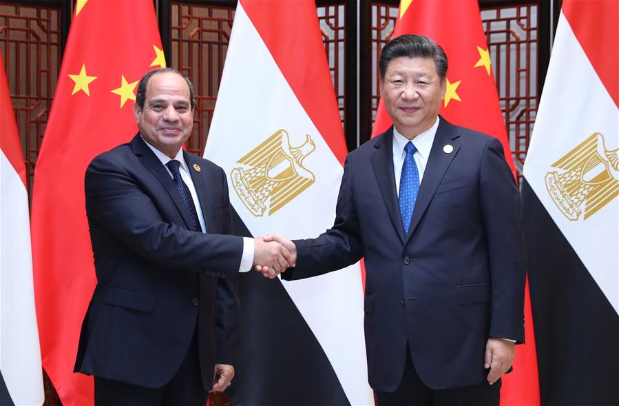 (XIAMEN SUMMIT)CHINA-XIAMEN-XI JINPING-EGYPTIAN PRESIDENT-MEETING (CN)