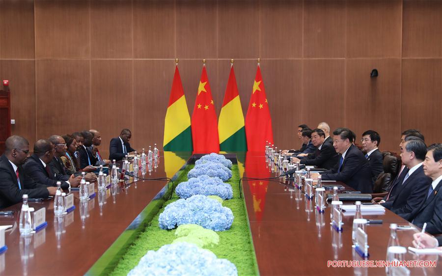 (XIAMEN SUMMIT)CHINA-XIAMEN-XI JINPING-GUINEAN PRESIDENT-MEETING (CN)