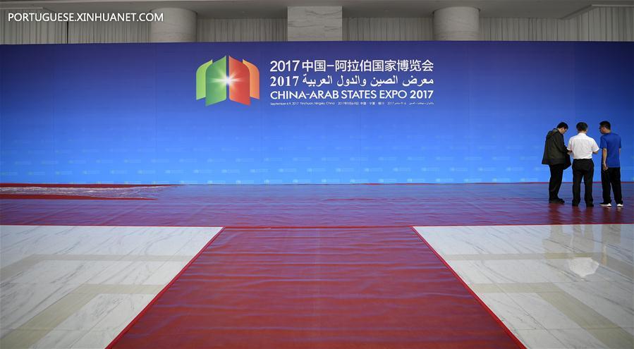CHINA-YINCHUAN-CHINA-ARAB EXPO-PREPARATION (CN)