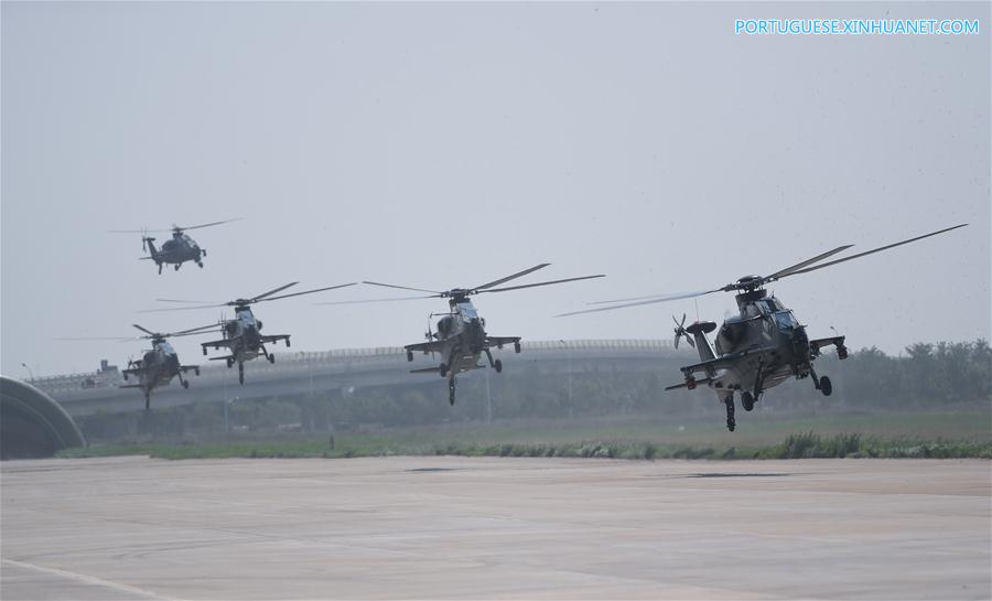 CHINA-TIANJIN-HELICOPTER EXPO-FENGLEI-ARRIVAL (CN)
