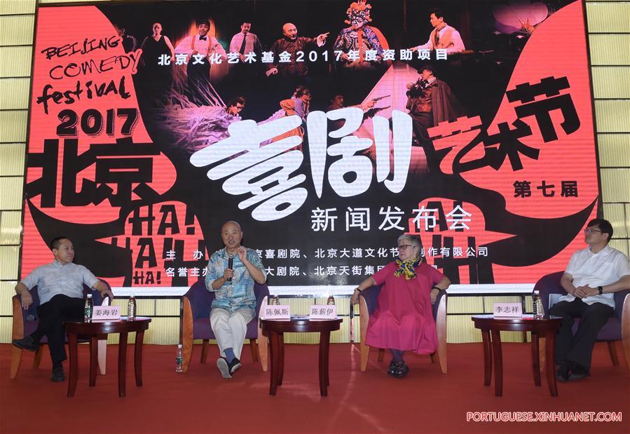CHINA-BEIJING-COMEDY FESTIVAL-PRESS CONFERENCE (CN)