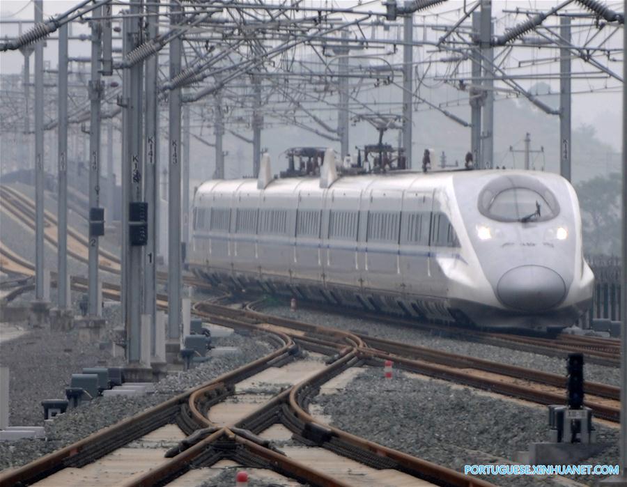 #CHINA-HIGH-SPEED RAILWAY-NEW LINE-OPERATION (CN)