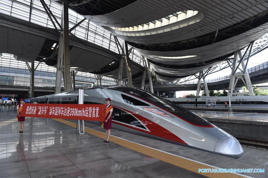 CHINA-HIGH-SPEED TRAIN-FUXING (CN)