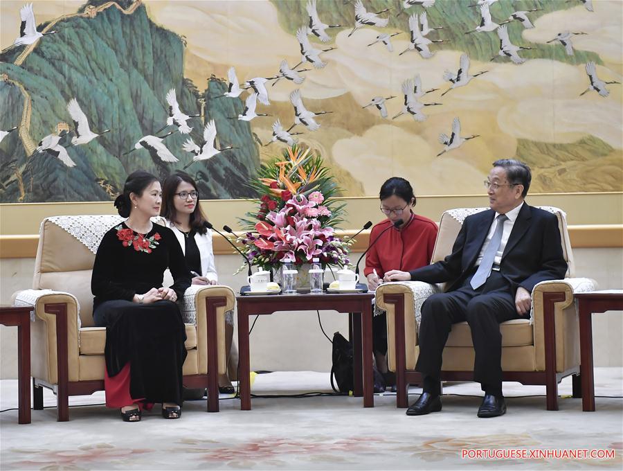 CHINA-BEIJING-YU ZHENGSHENG-VIETNAM-MEETING (CN)