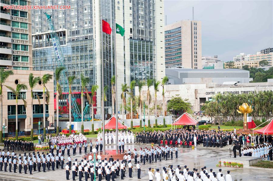 CHINA-MACAO-NATIONAL DAY-FLAG-RAISING CEREMONY (CN)