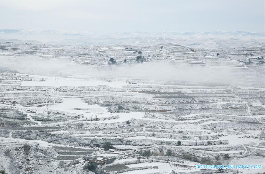 #CHINA-GANSU-DINGXI-SNOWFALL (CN)
