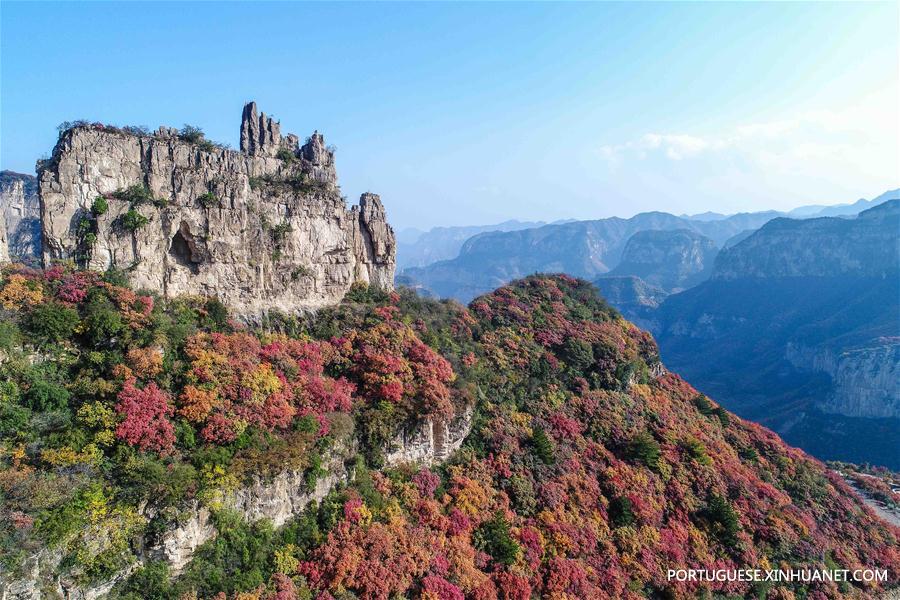 #CHINA-HEBEI-TAIHANG MOUNTAIN-AUTUMN SCENERY  (CN)