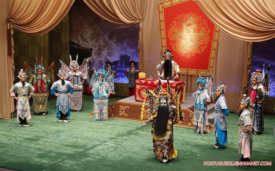 BRITAIN-LONDON-CHINA-PEKING OPERA PERFORMANCE