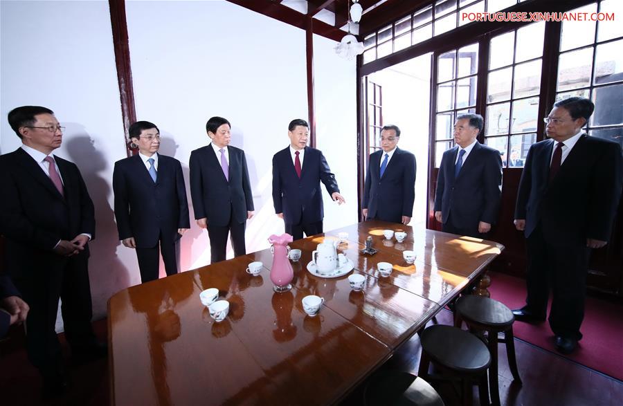 CHINA-SHANGHAI-FIRST CPC NATIONAL CONGRESS SITE-VISIT (CN)