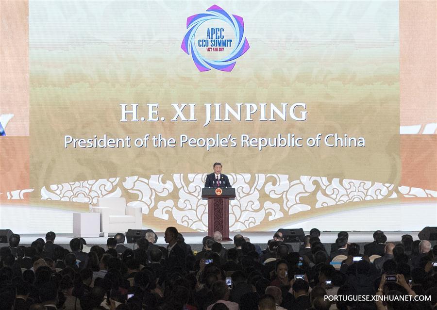 VIETNAM-CHINA-XI JINPING-APEC CEO SUMMIT 