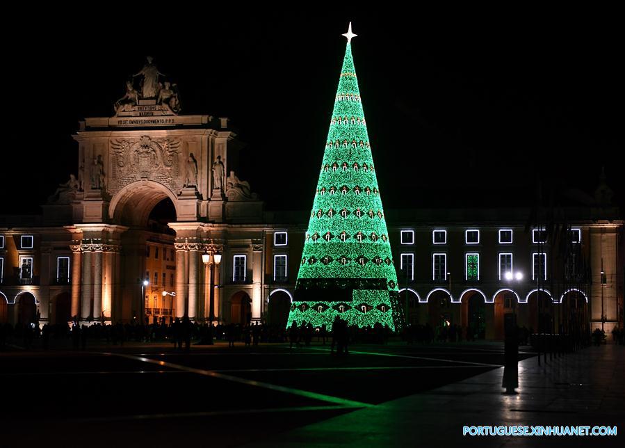 PORTUGAL-LISBON-CHRISTMAS TREE