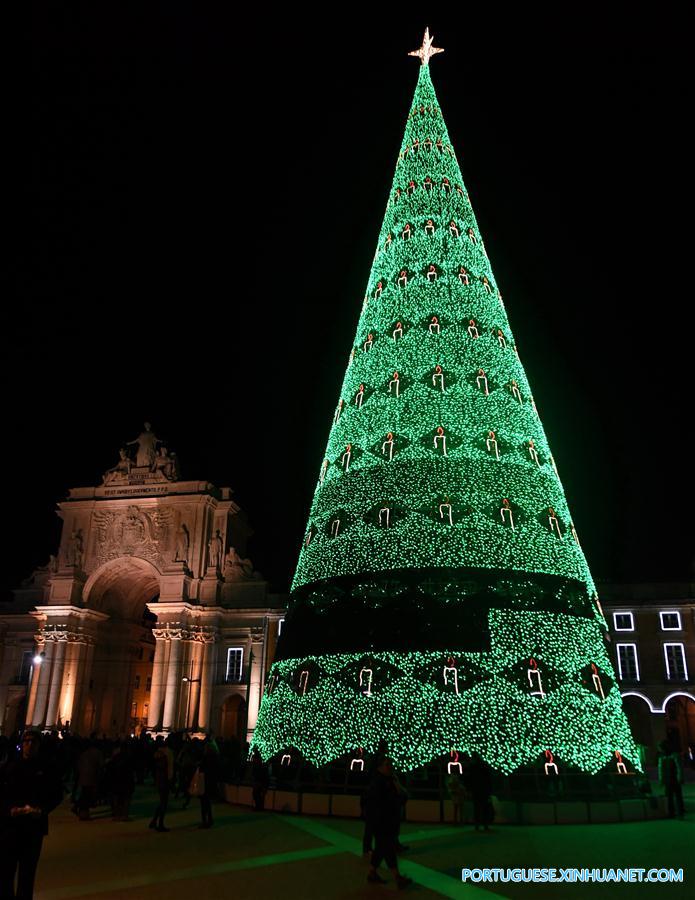 PORTUGAL-LISBON-CHRISTMAS TREE