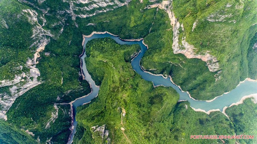 CHINA-LANDSCAPE-AERIAL PHOTO (CN)